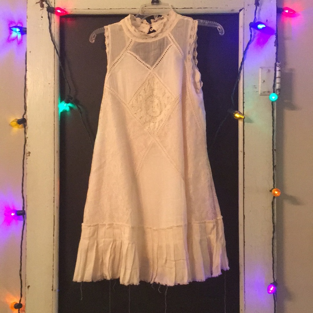 Ivory free people dress